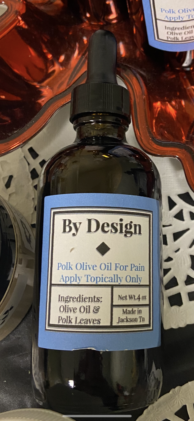 Plant Power Pain Relief Oil – Natural Arthritis & Inflammation Relief (4oz)
