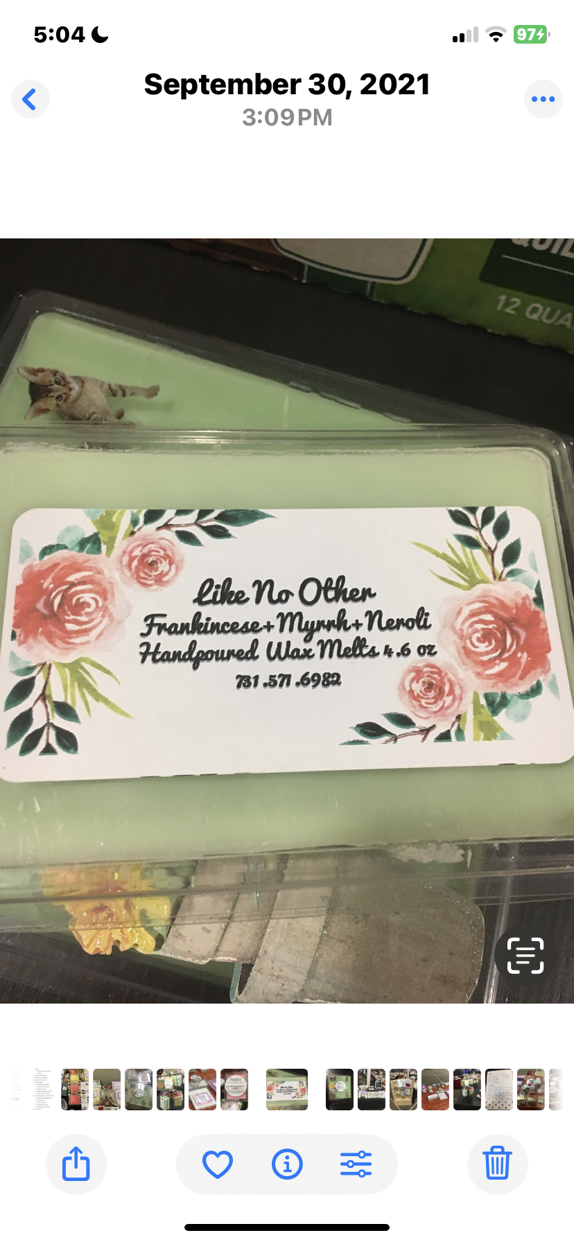 Wax Melts 5.00/5 For 20.00