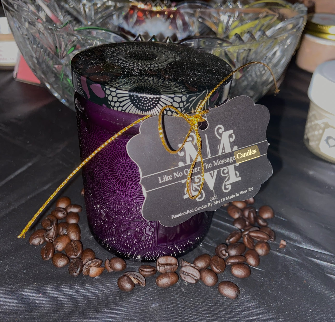 Beautiful Candle slow burn Coconut wax